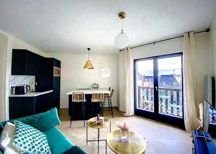 Avec Balcon Le Nid Dore - Place Morny * Deauville